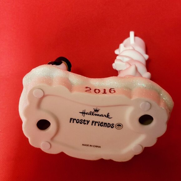 Hallmark Frosty Friends Porcelain Figurine 2016 - Picture 7 of 14